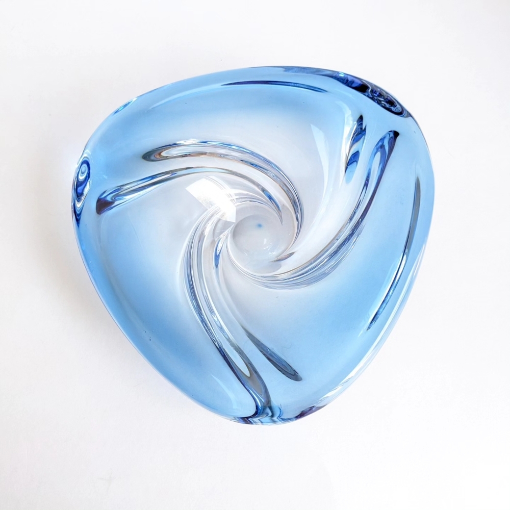 Val St Lambert glass bowl